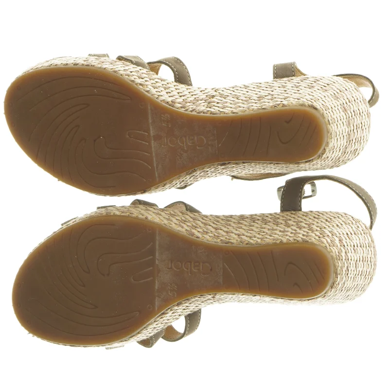 Kvinders wedges sandaler fra Gabor (str. 38 )