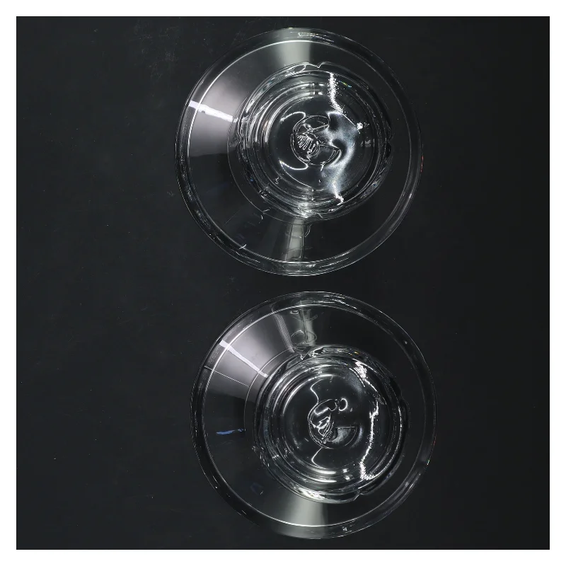 Glas lysestager fra Rosendahl (str. 2 styk, ø 10,5 cm)