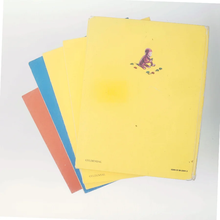 Peter Pedal børnebøger samling fra Gyldendal af Margret og H.A. Rey (Bog)