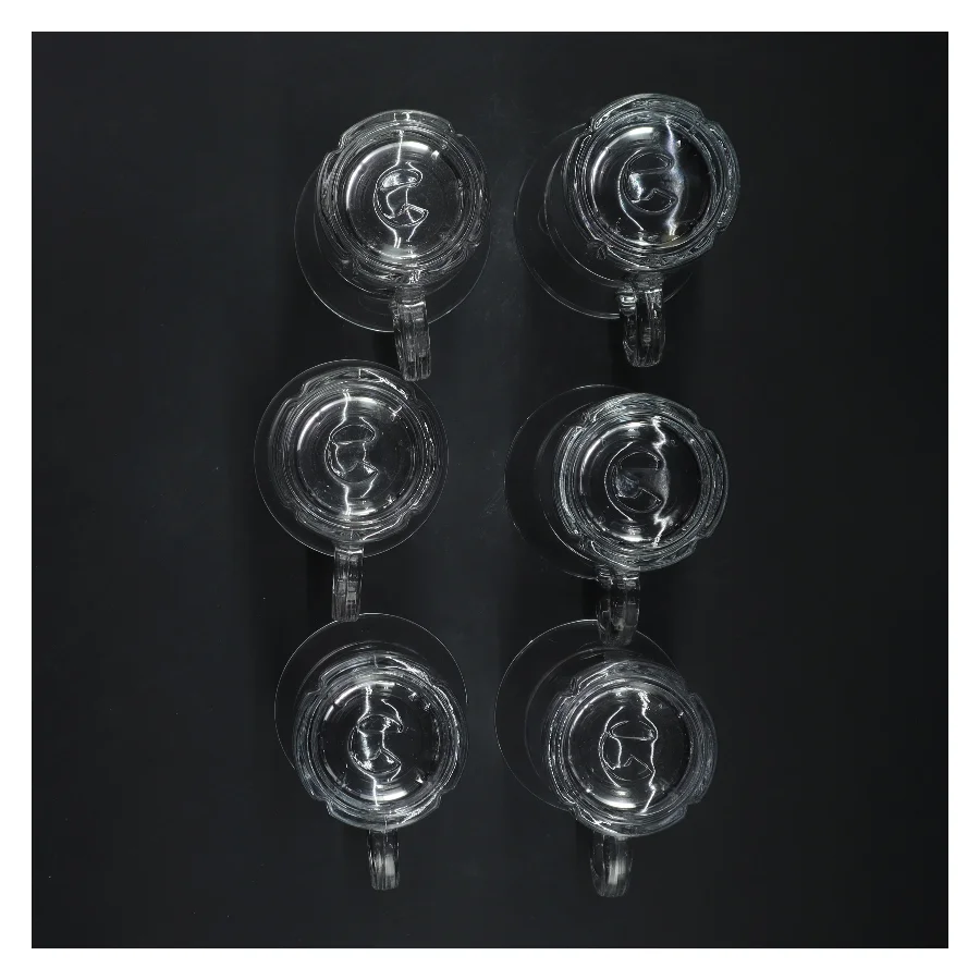 Sæt med 6 glas med håndtag fra Rosendahl (str. 6 styk, 11,5 cm)