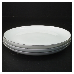 Hvide tallerkener, Ø 22 cm fra Atelier (str. Ø 22 cm)