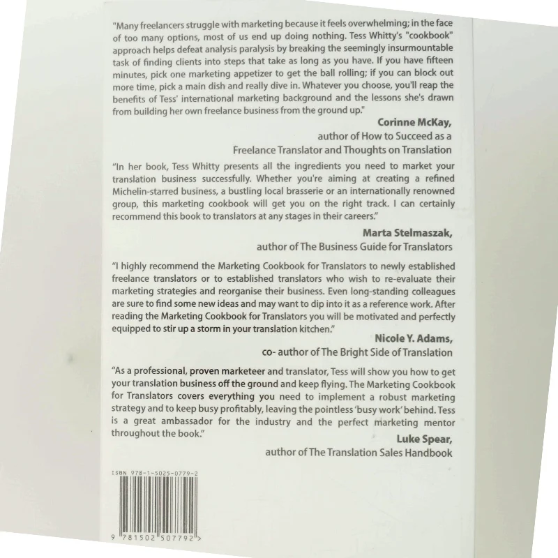 Marketing Cookbook for Translators af Tess Whitty (Bog)