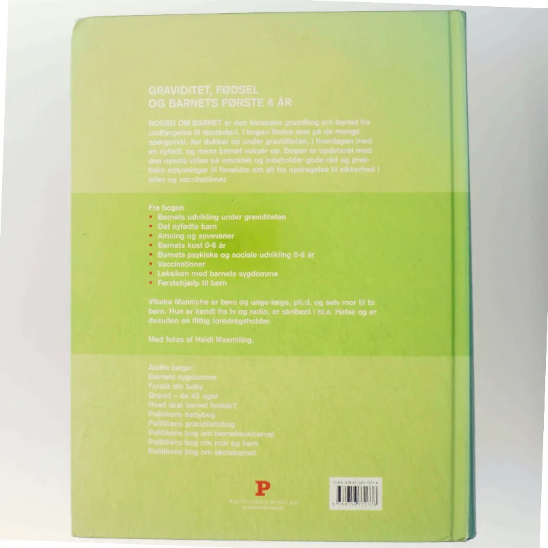 Bogen om barnet af Vibeke Manniche (Bog)