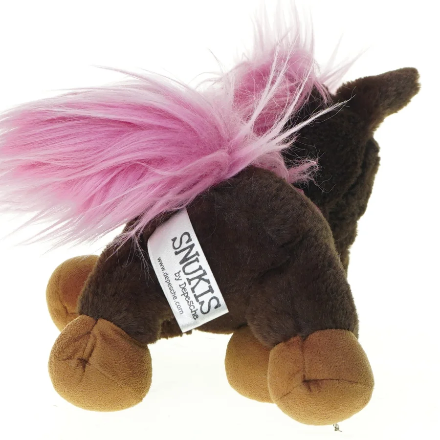 Hest - bamse fra Snukis (str. 13 x 10 cm)