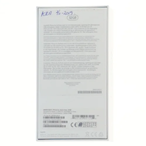 iPhone 6s 32 GB Space Gray – batteri 87 % – meget pæn