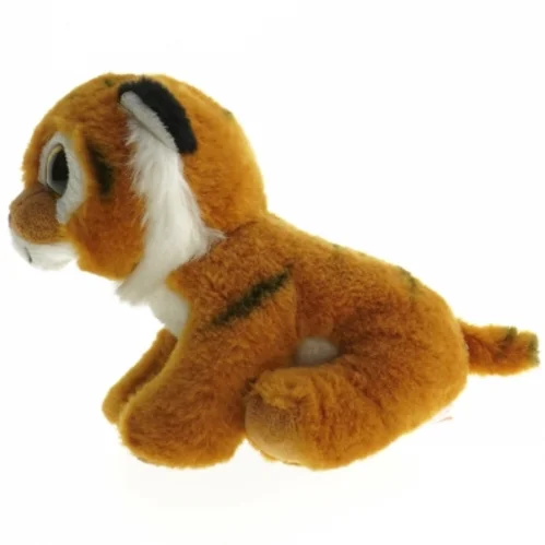 Plys tigerbamse (str. 16x10 cm)