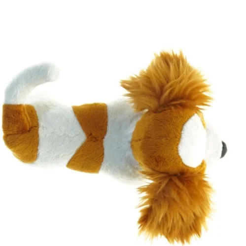 Hvid og brun plysløve fra Our Generation (str. 18 x, 14 cm)