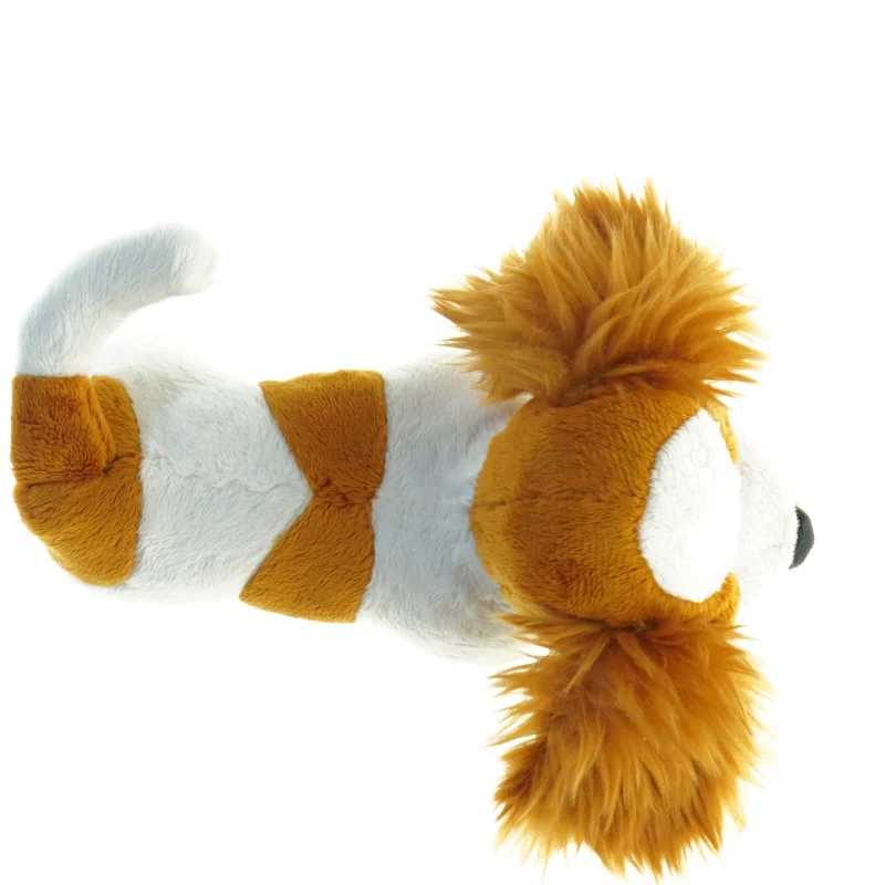 Hvid og brun plysløve fra Our Generation (str. 18 x, 14 cm)