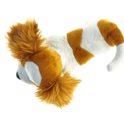 Hvid og brun plysløve fra Our Generation (str. 18 x, 14 cm)