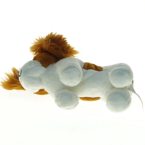 Hvid og brun plysløve fra Our Generation (str. 18 x, 14 cm)