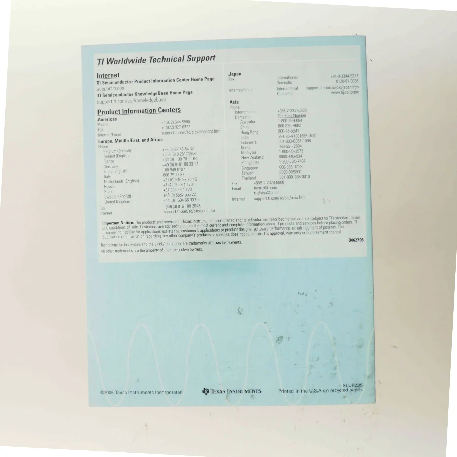 Texas Instruments Power Supply Design Seminar 2006-2007 – SEM1700 (sjælden trykt udgave!)