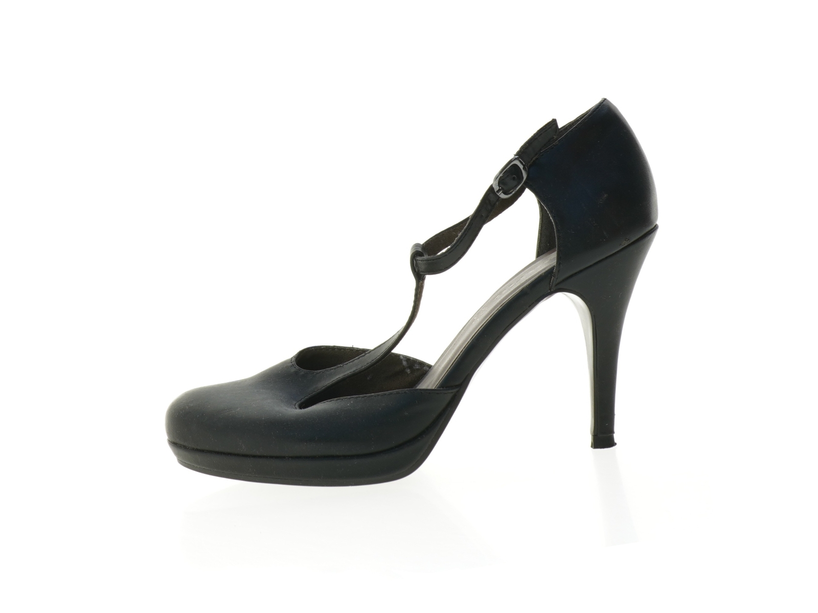 Sorte Tamaris pumps med ankelrem fra Tamaris (str. 41)