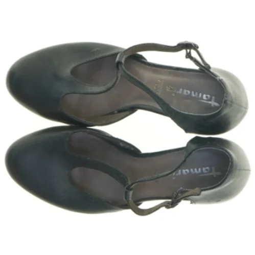 Sorte Tamaris pumps med ankelrem fra Tamaris (str. 41)