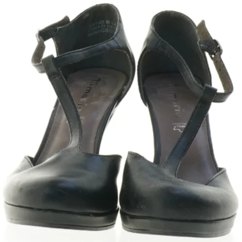 Sorte Tamaris pumps med ankelrem fra Tamaris (str. 41)