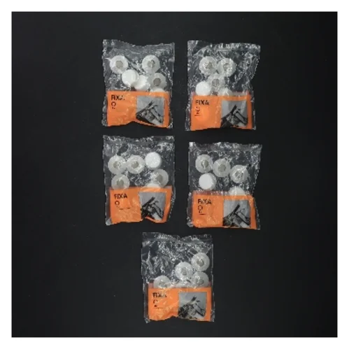 Pakker med FIXA møbelsko fra IKEA (str. 2,5 cm)