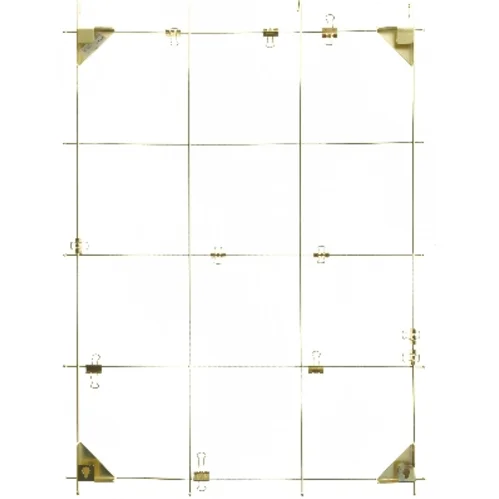 Metal gitter til billeder (str. 56x42 cm)