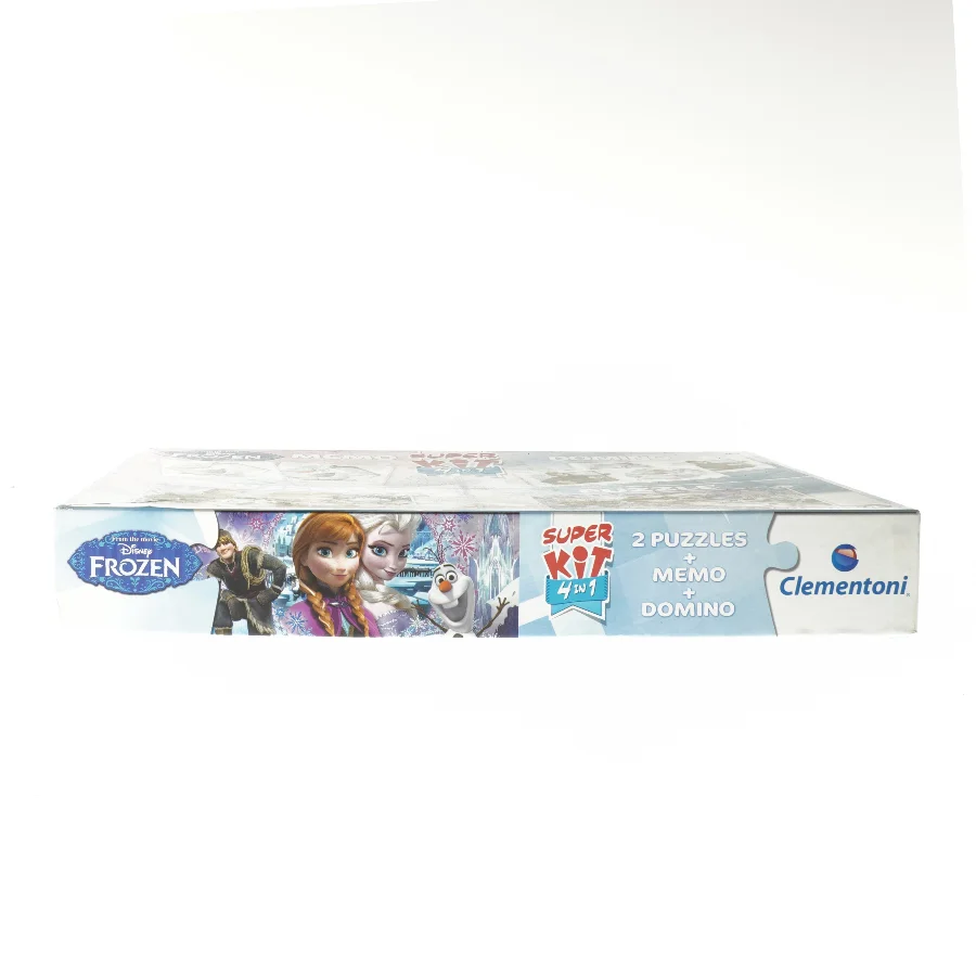 Frozen 4-i-1 spil sæt fra Disney (str. 6x28x42 cm)