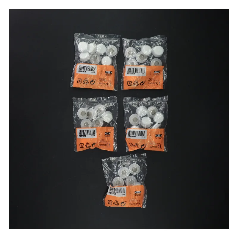Pakker med FIXA møbelsko fra IKEA (str. 2,5 cm)