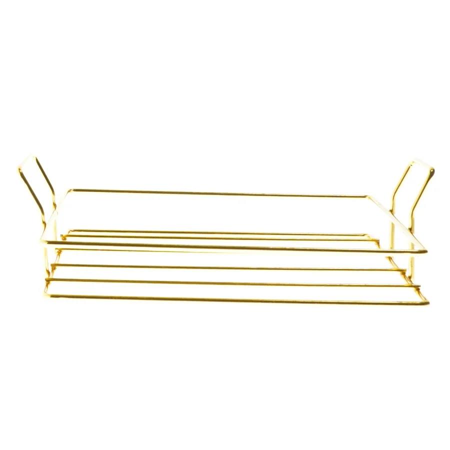 Guld grillrist (str. 19x19 cm)