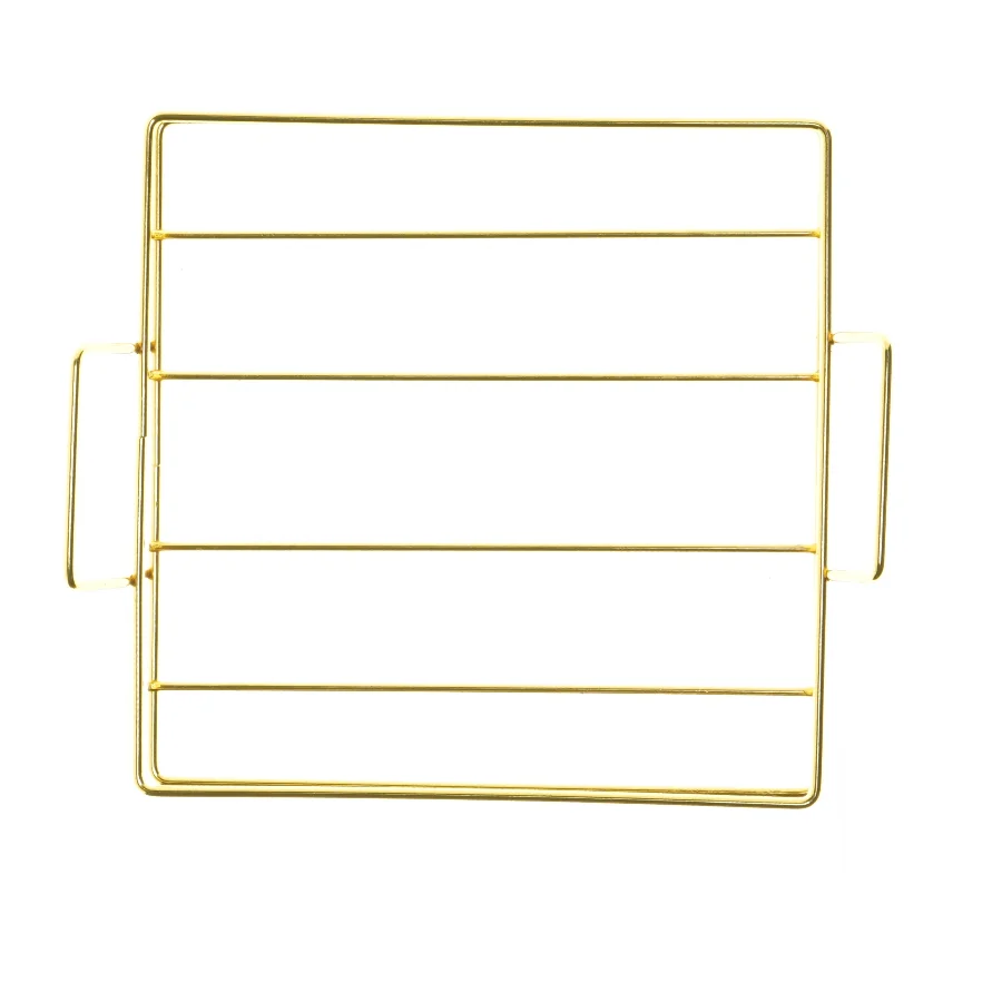 Guld grillrist (str. 19x19 cm)