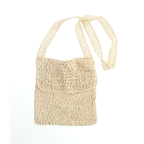 Hæklet skuldertaske fra Noa Noa (str. 30x27 cm)