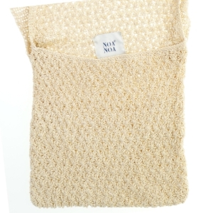 Hæklet skuldertaske fra Noa Noa (str. 30x27 cm)