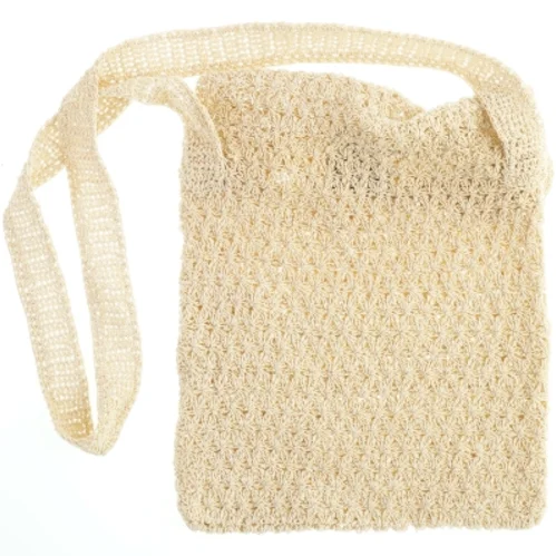 Hæklet skuldertaske fra Noa Noa (str. 30x27 cm)