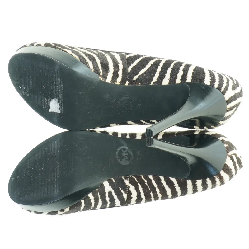 Zebramønster stiletter fra Michael Kors (str. 7,5)