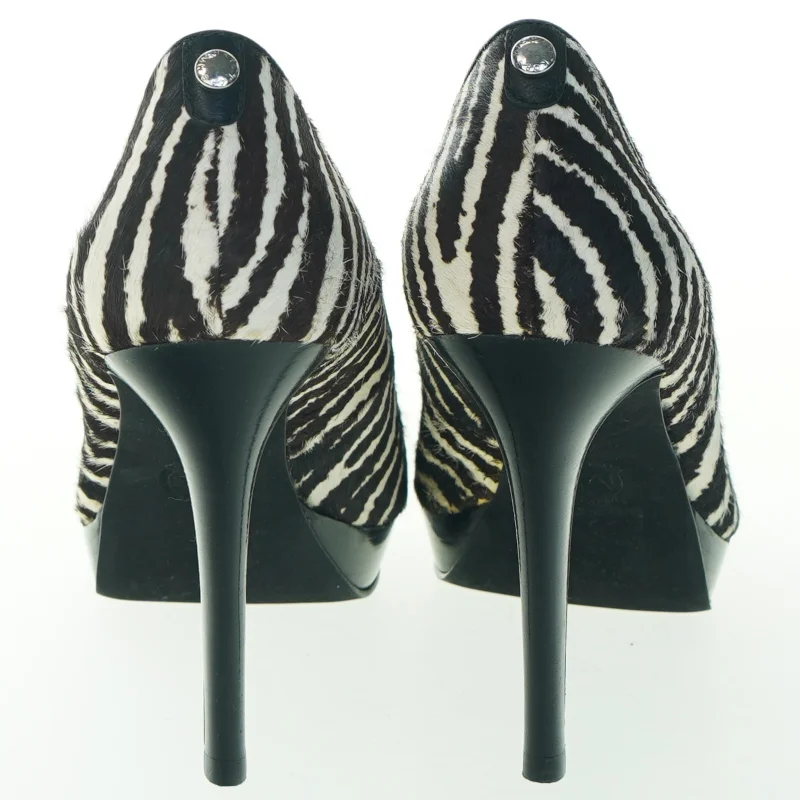 Zebramønster stiletter fra Michael Kors (str. 7,5)