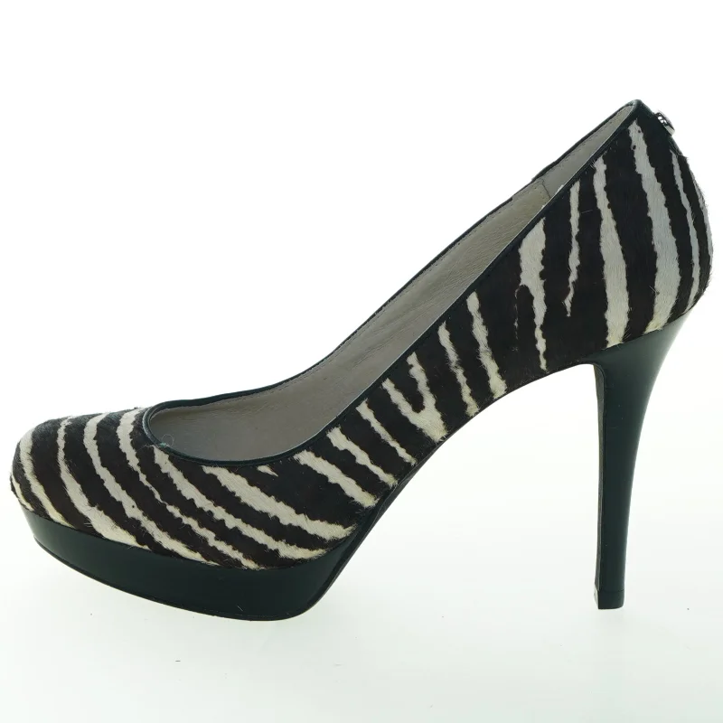 Zebramønster stiletter fra Michael Kors (str. 7,5)