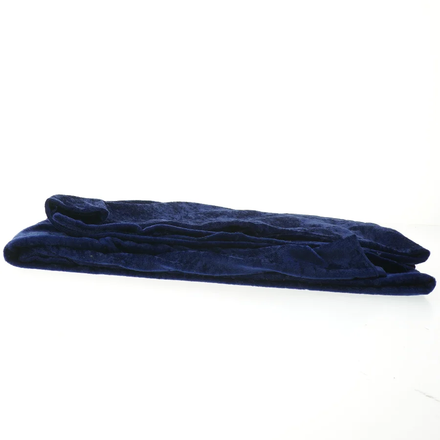 Blå velour dug (str. 154x91 cm)