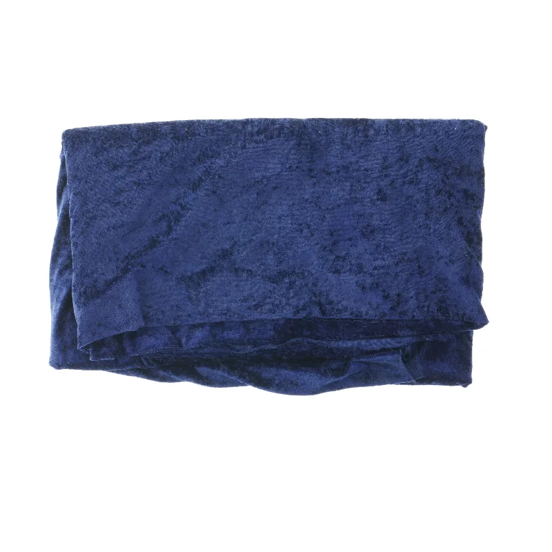 Blå velour dug (str. 154x91 cm)