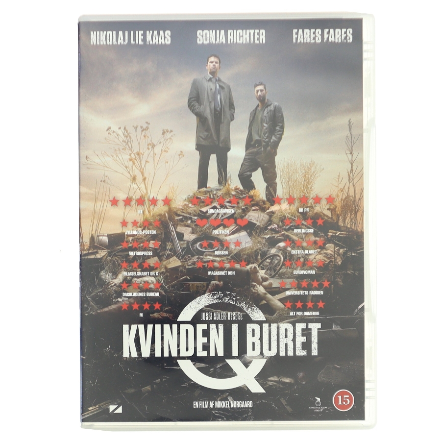 Kvinden I Buret med Nikolaj Lie Kaas (DVD)
