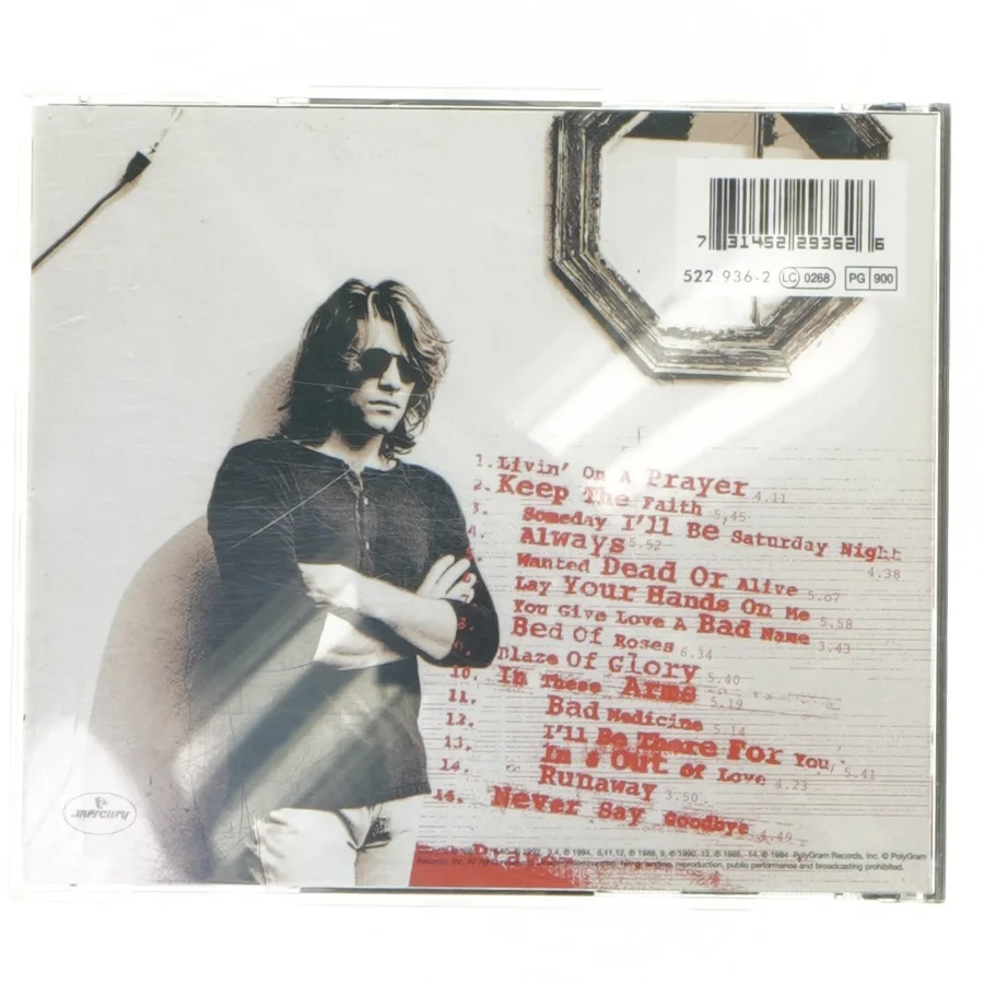 Bon Jovi CD Crossroad fra Bon Jovi