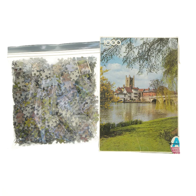 Puslespil med 1000 brikker fra Arrow Games (str. 1000 brikker)