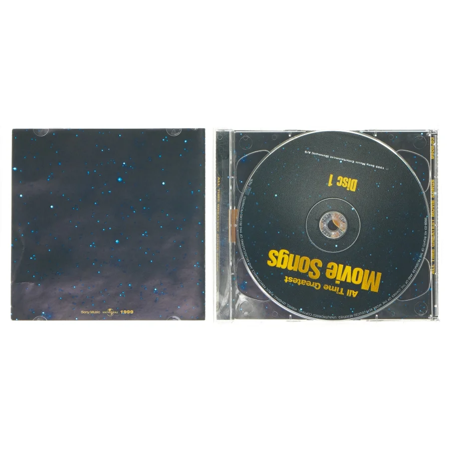 Dobbel CD album med filmsange fra Sony Music