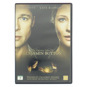 Benjamin Buttons Forunderlige Liv med Brad Pitt (DVD)