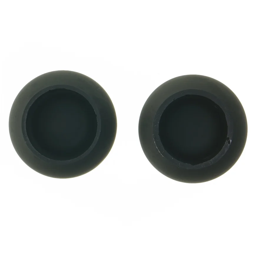 Runde sort lysestager (str. 9,5 cm)