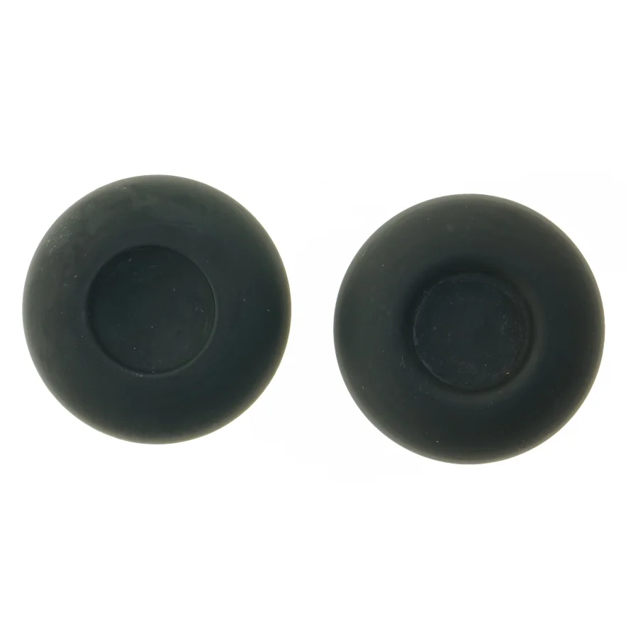 Runde sort lysestager (str. 9,5 cm)