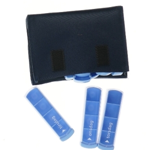 Medicintaskesæt fra Kibodan (str. 15x11 cm)