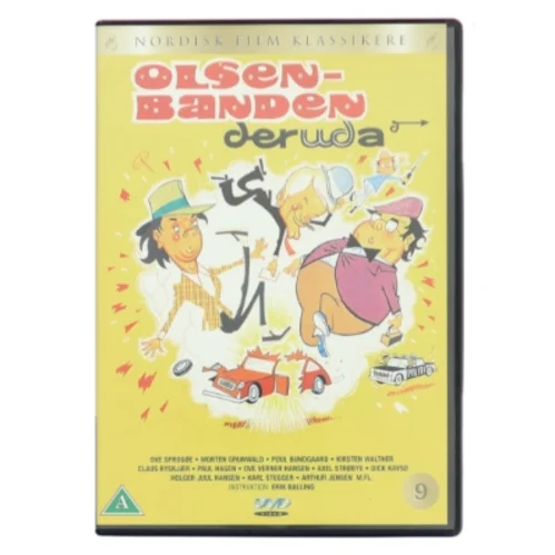 Olsen Banden 9 - Deruda' med Ove Sprogøe (DVD)