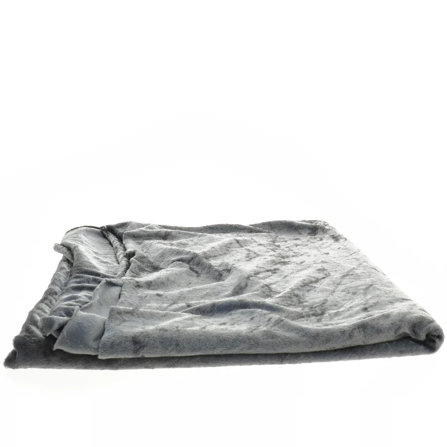 Grå velour dug (str. 156x110 cm)