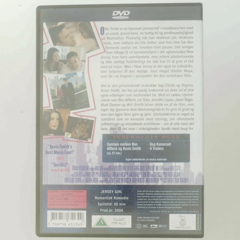 Storbydrømme med Ben Affleck (DVD)