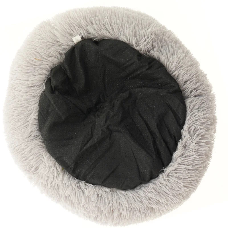 Rund plysset dyreseng (str. Ø 60 cm)