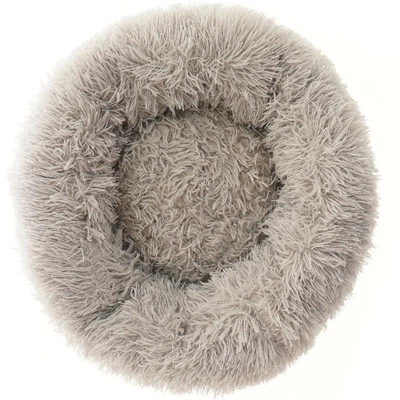 Rund plysset dyreseng (str. Ø 60 cm)