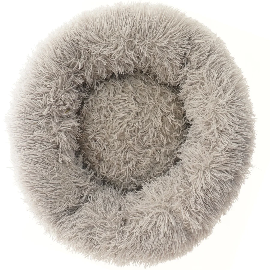 Rund plysset dyreseng (str. Ø 60 cm)