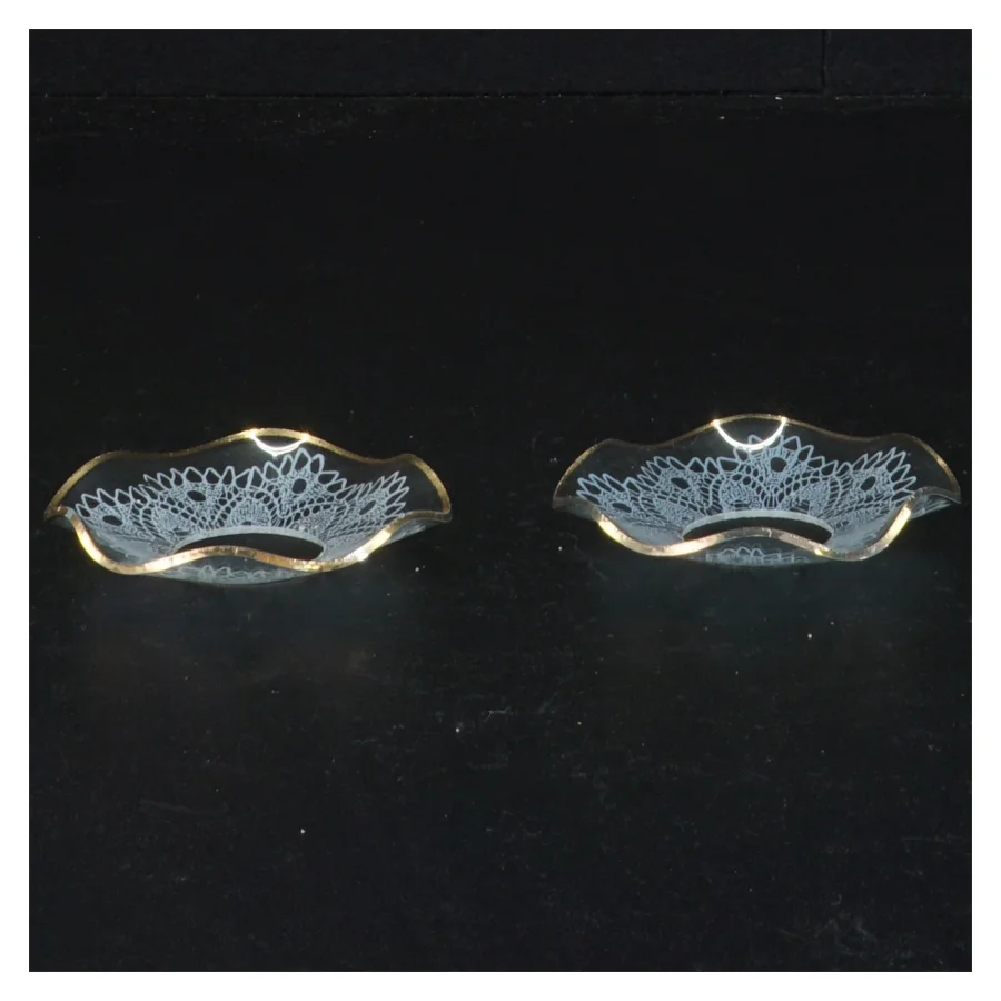 Bølget lysmanchet (str. 7 cm)