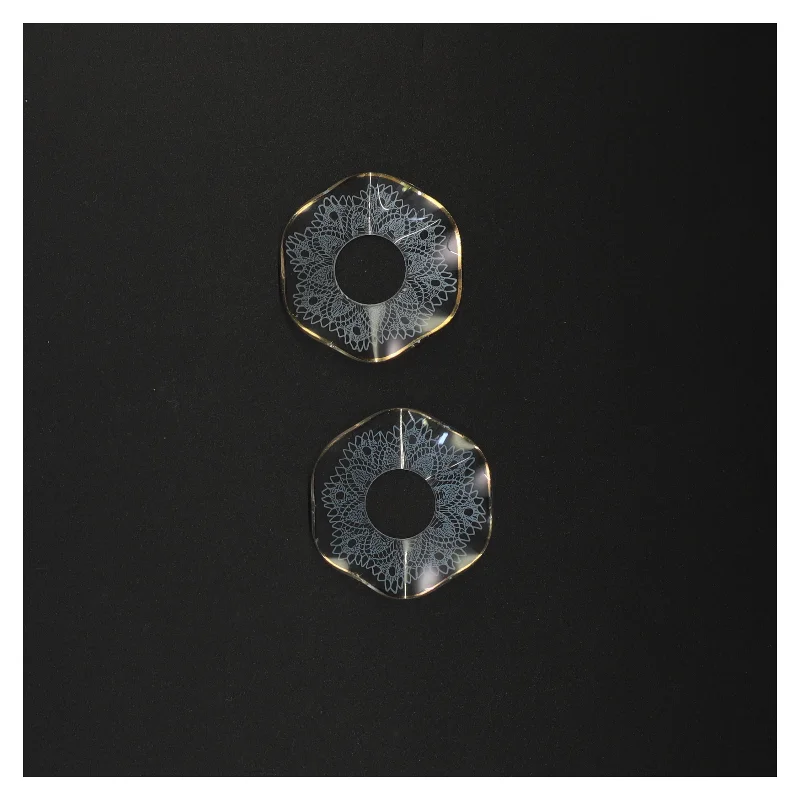 Bølget lysmanchet (str. 7 cm)