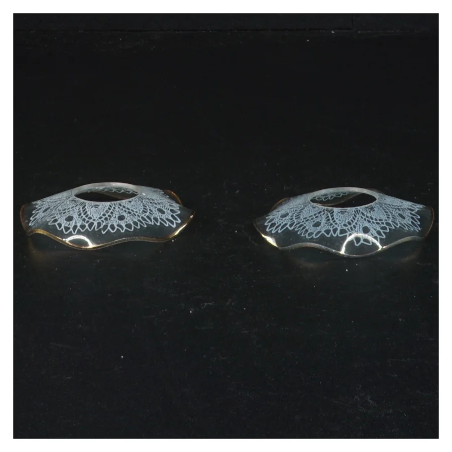 Bølget lysmanchet (str. 7 cm)