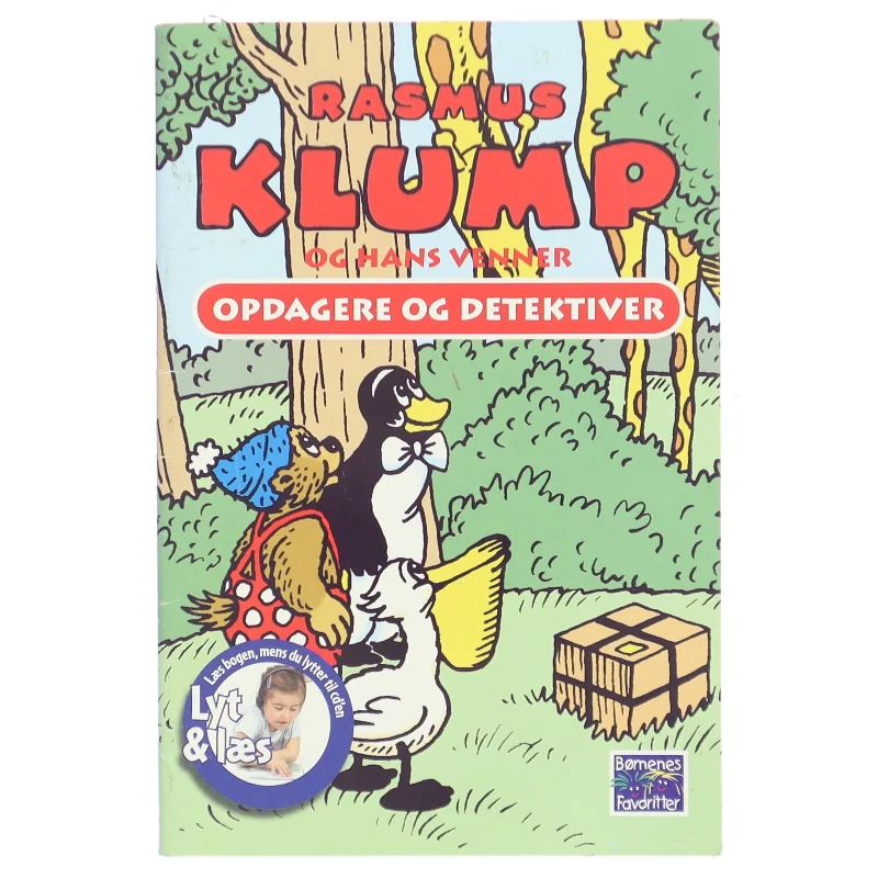 Rasmus Klump og hans venner - opdagere og detektiver (Bog)